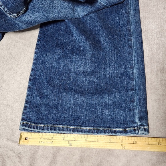 JUDY BLUE denim Jeans 90's Straight Fit medium wash Size 20W stretch 7 pocket - Picture 12 of 12